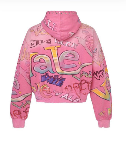 Vale Forever ‘Bubblegum Zip Up’ Pink