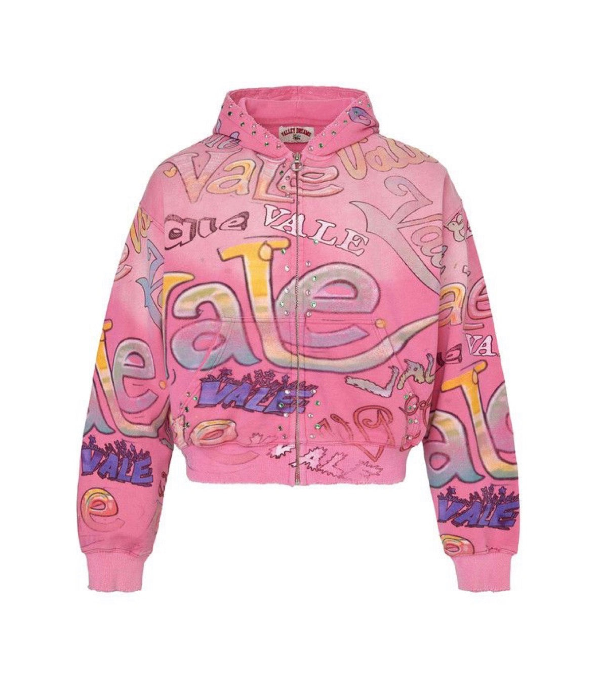 Vale Forever ‘Bubblegum Zip Up’ Pink