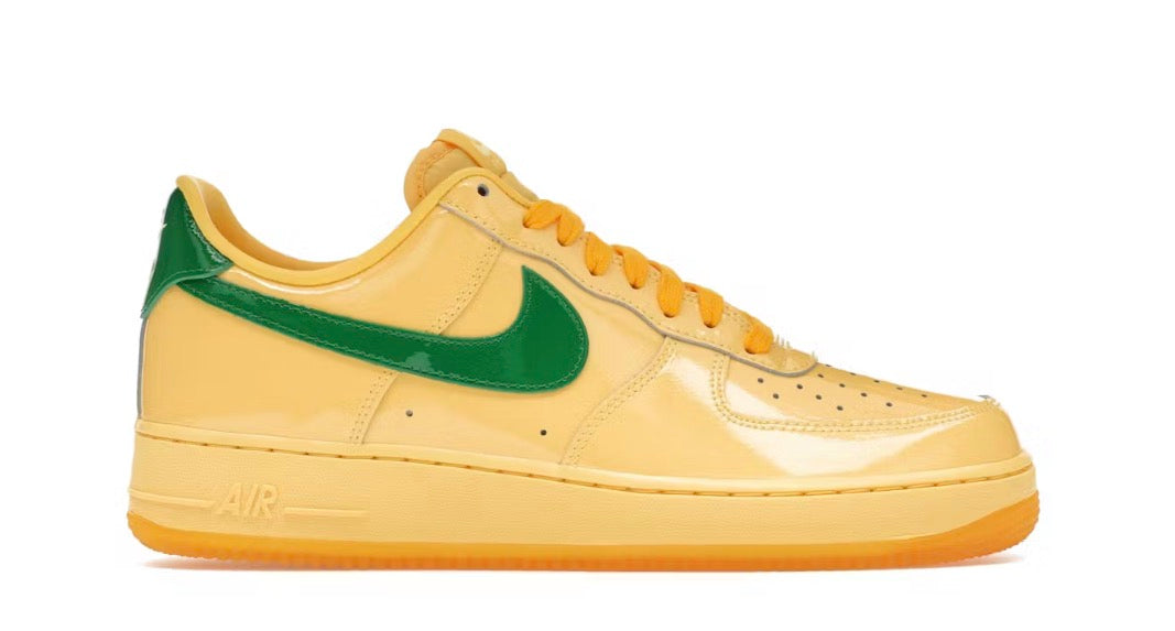 Nike Air Force 1 Low ‘Patent Leather Topaz Gold Pine Green’