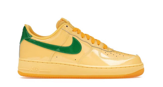 Nike Air Force 1 Low ‘Patent Leather Topaz Gold Pine Green’