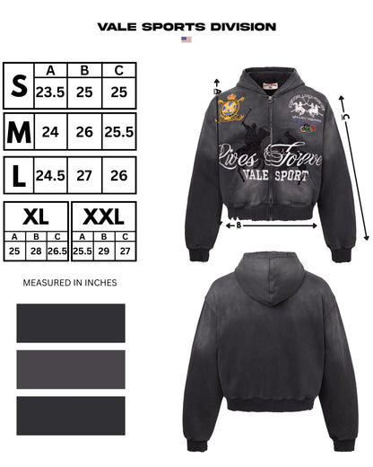 Vale Forever ‘Blackrock Zip Up’