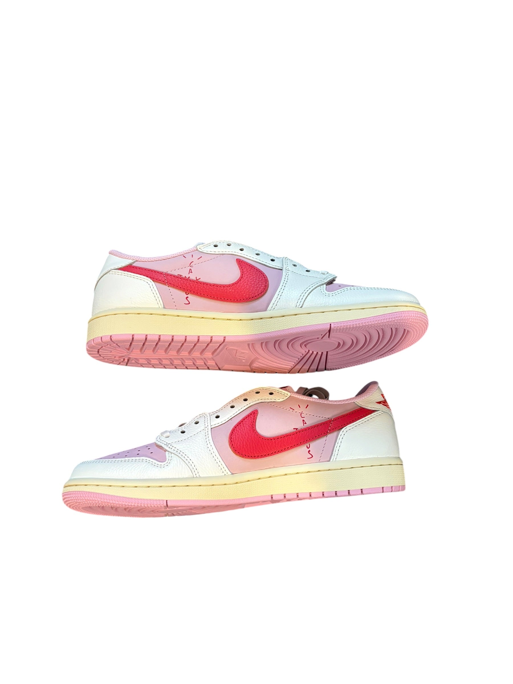 Jordan 1 Retro Low OG SP ‘Travis Scott Sail Tropical Pink’