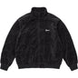 Supreme Patchwork Velour Track Jacket Black
