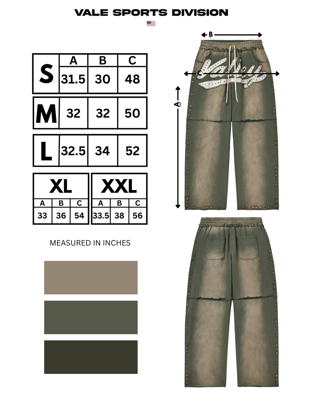 Vale 'SKITTLE SWEATS' [FOREST]