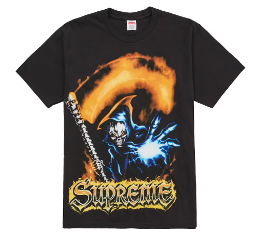Supreme Grim Reaper Tee 'BLACK'