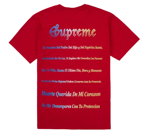 Supreme Grim Reaper Tee 'RED'