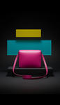 Vivid Magenta crossbody bag