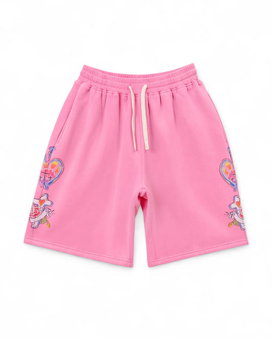 We Are Righteous 'Pink Risen King Shorts'