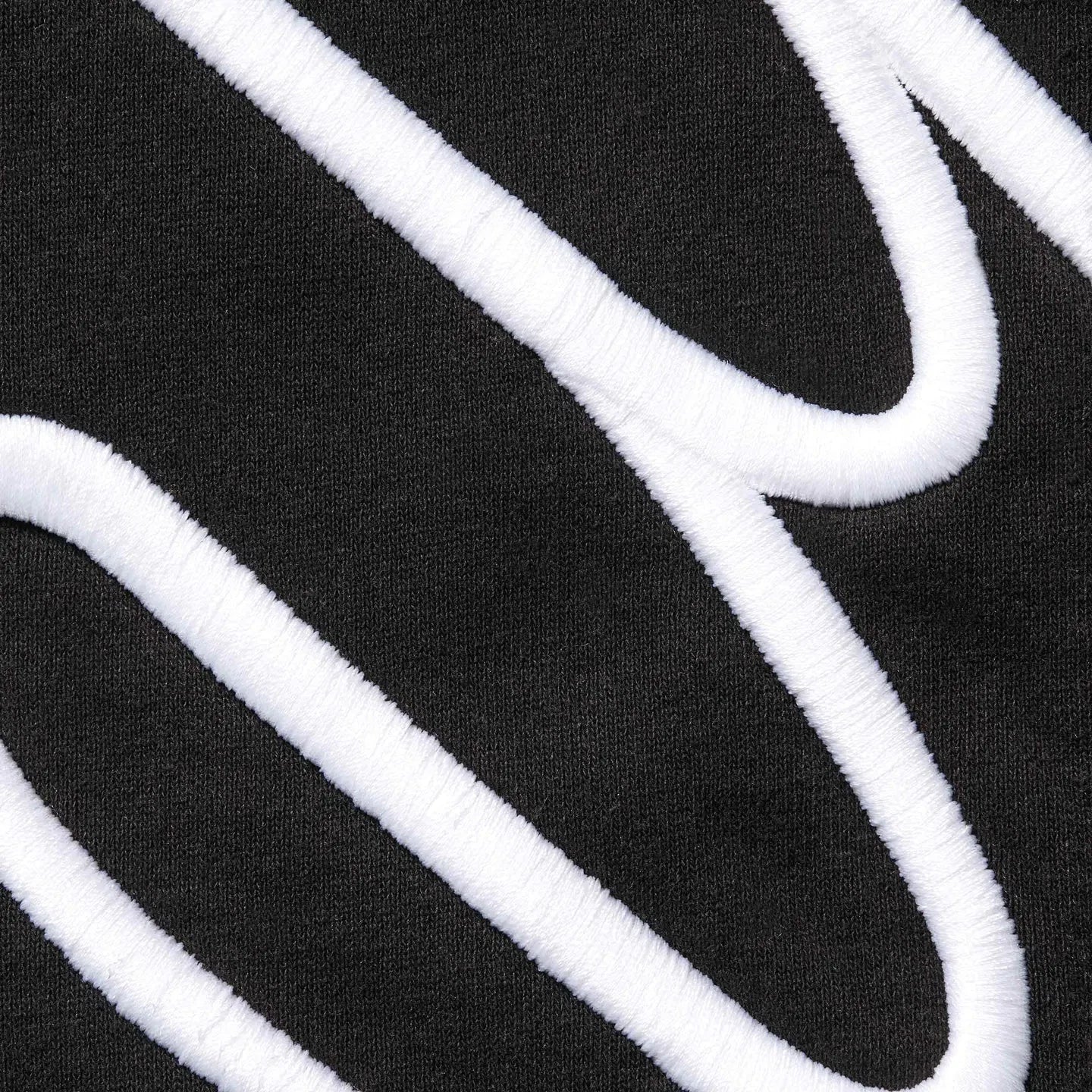 Supreme Shoulder Script Hooded Sweatshirt Black